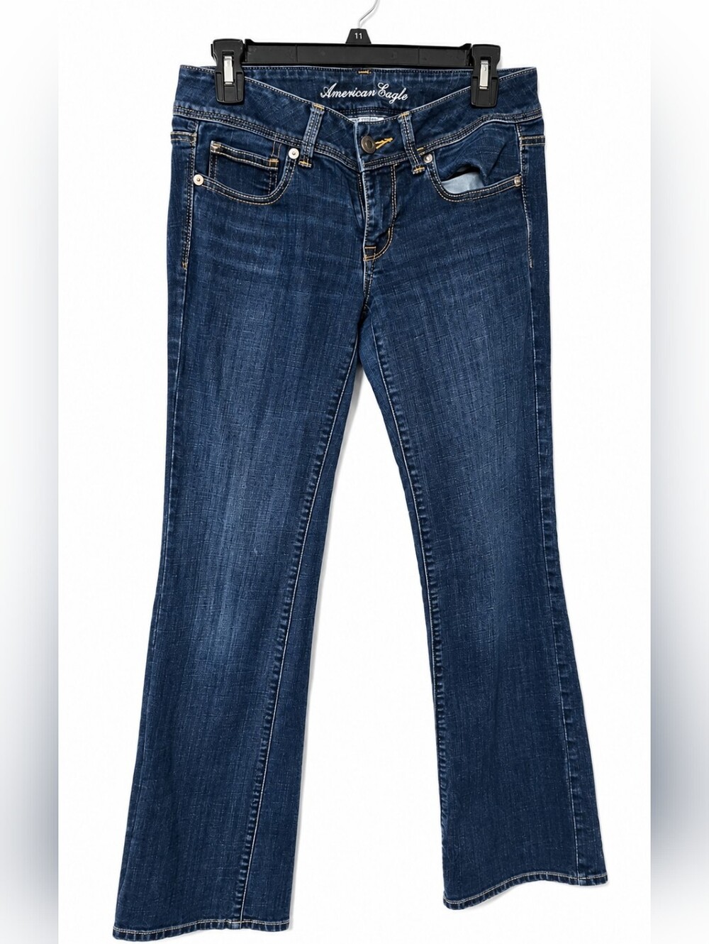 American Eagle Outfitters Dark Indigo Flare Jeans